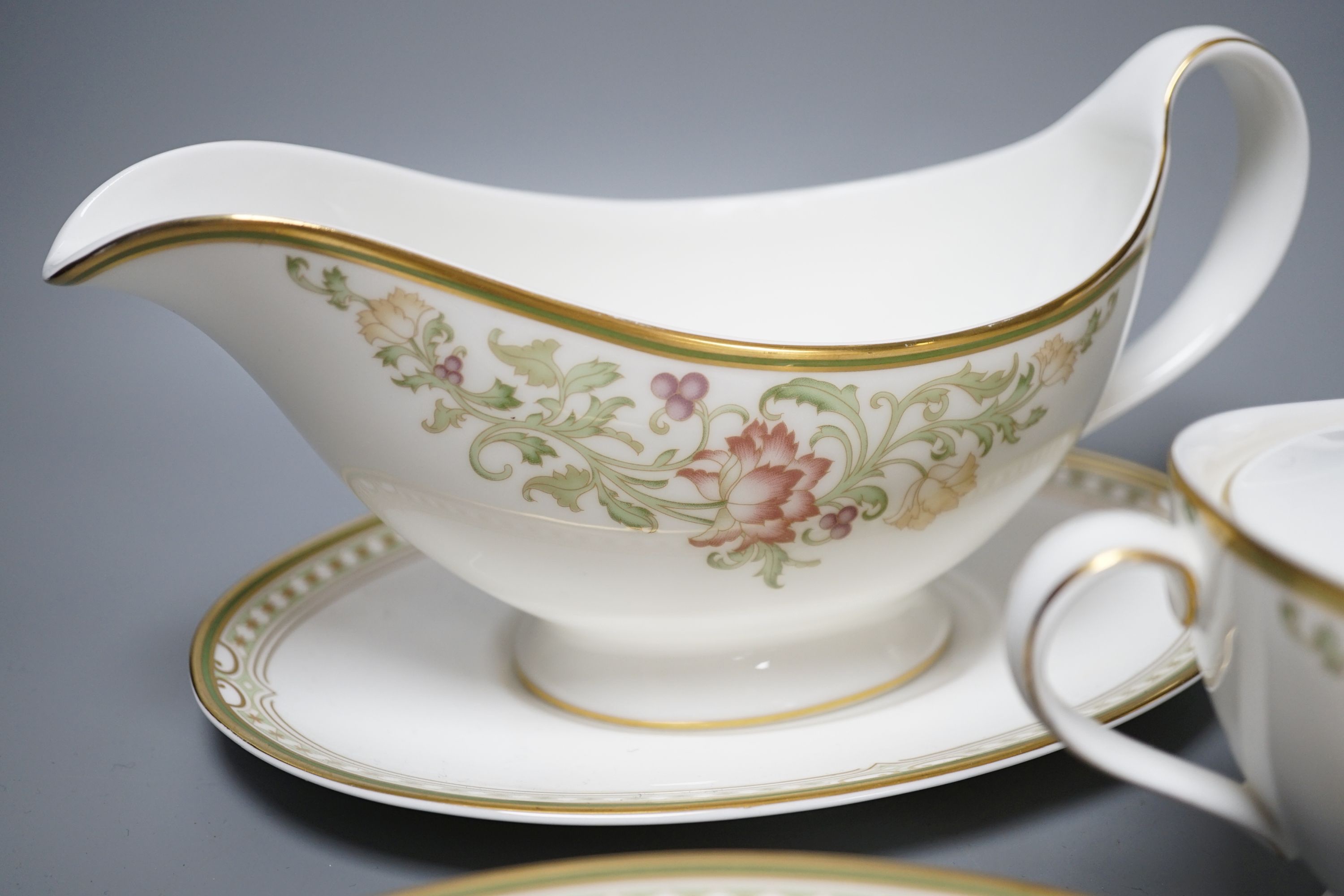 A Royal Doulton bone china part dinner service, Lichfield pattern
